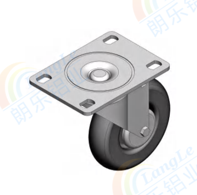 Flanged Adjustable wheel D125