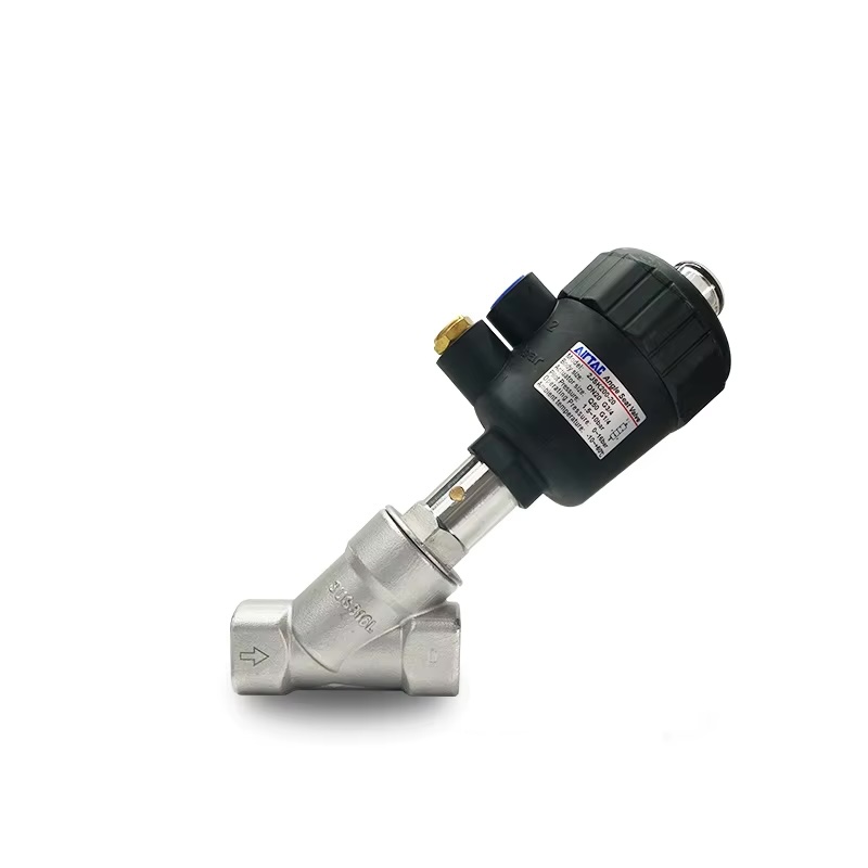 Angle Valve, G1", 25mm orifice, Water Hammer, Normally Closed