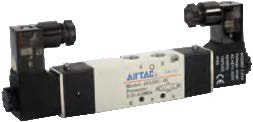 Pneumatic Valve (Solenoid) 5W2P 4V120-06-B DC24V 1/8"