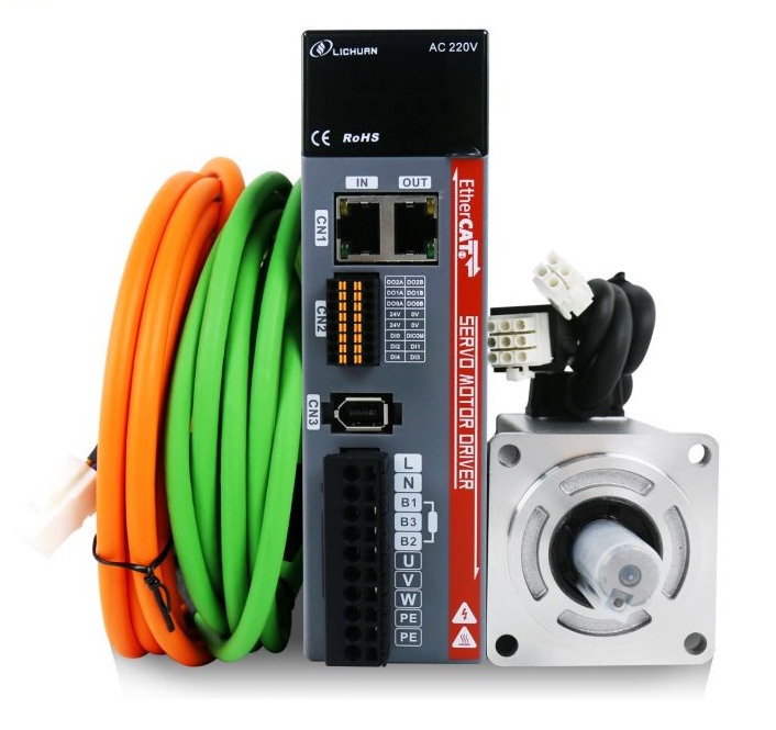 Servo Motor Closed loop Kit 400W 1.27Nm 3000RPM