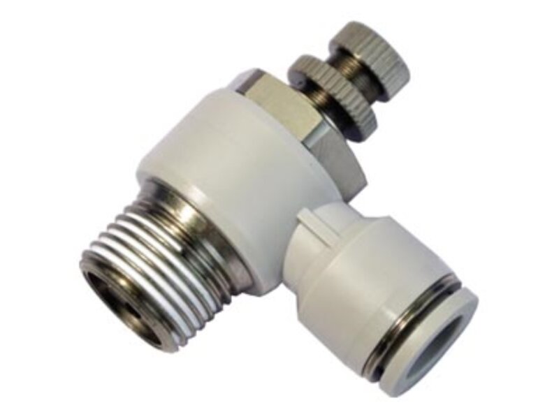 Pneumatic Speed Controller Fitting PSL6-02A 1/4" 6mm