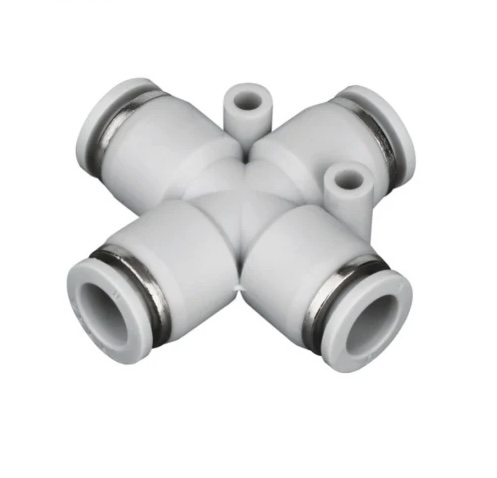 [PZ10] Pneumatic Cross Fitting PZ10 10mm