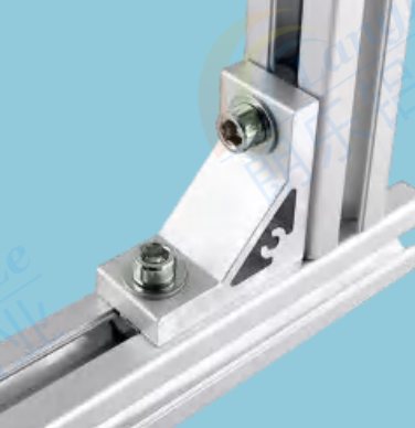 [LE-L5050-40] 90 degree support connector, corner 4040 (50x50)