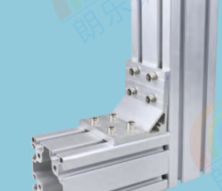 [LE-L7878-80] 90 degree support connector, corner 8080, 78x78