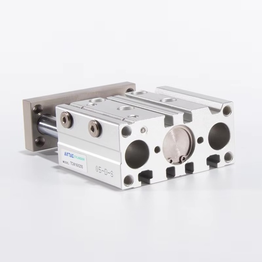 [TCM20x100S] Guided Cylinder TCM Series, Brass Bearing, Bore 20, Stroke 100