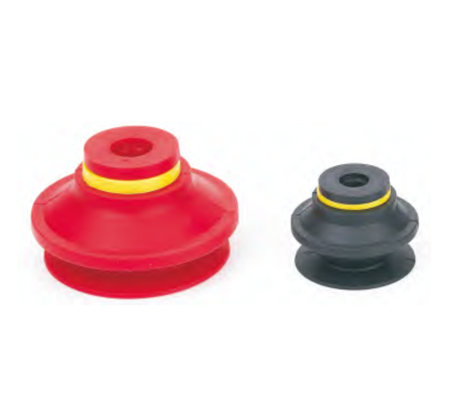 [SB5S] Suction Cup - 5mm bellow Red Silicone - SB5S