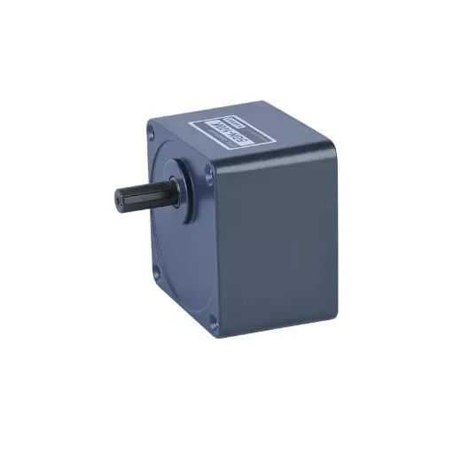 [6GU-75-K] Gearbox 6GN for Micro AC motor -  Ratio 1:75 - Straight Shaft