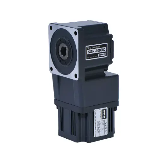 [5GN-20-RC] Gearbox 5GN for Micro AC motor -  Ratio 1:20 - Right Angle
