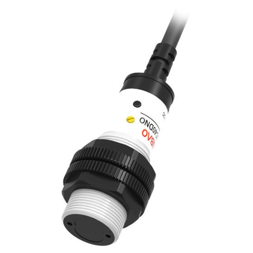 [PR18S-DM3DPR] Retro Reflective Sensor, Plastic M18, 3M Range, PNP, NO+NC, 24VDC 