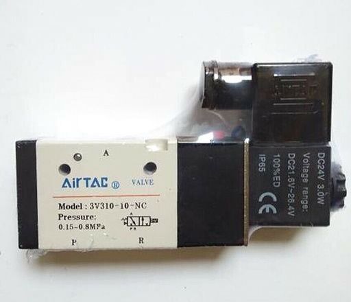 [4V31010B] Pneumatic Valve (Solenoid) 5W2P 4V310-10-B DC24V 3/8"